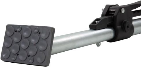 Mytee Products 86"–114" Cargo Jack Load Bar with Welded Square Steel Tube & Bolt-On Pivoting Rubber Feet, Galvanized Finish, Adjustable Load Lock Bar for Trailers & Box Trucks in Kuwait