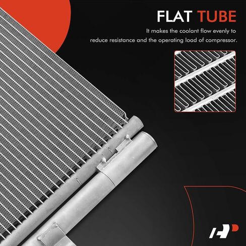 A-Premium Air Conditioning A/C Condenser Compatible with Ford Explorer 2011-2019 V6 3.5L, Replace# BB5Z19712A in Saudi Arabia
