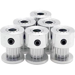 2GT synchronous Pulley 3D Printer accessories2gt Pulley K type12 14 16 17 18 20teeth GT2 Pulley gt2 Timing Belt Pulley(Bore -5mm,16TEETH_WIDTHT-10MM) in Saudi Arabia