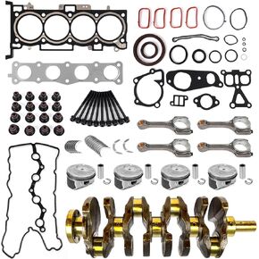 مجموعة إصلاح إعادة بناء المحرك لـ Kia Optima/Sportage/Sorento ، لـ Hyundai Sonata/Tucson 2.4L G4KJ ، تشمل 2.4 عمود مرفقي ، مجموعة حشية الرأس ، قضيب توصيل 23111-2G200 23111-2G230 in Kuwait