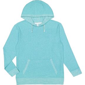 LAT Adult Unisex Harborside Mélange French Terry Hoodie (6779) in Kuwait