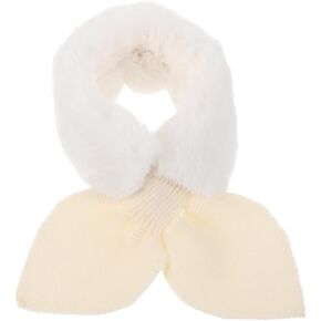 Didiseaon 1Pc Warm Neckerchief Scarf Cartoon Design Cozy Winter Accessory for Festivals and Holidays Stylish Cross Design in Saudi Arabia