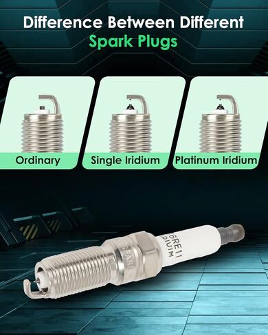 SCITOO Set of 6 iridium Spark Plugs Replacement for Mazda 6 2009-2012, CX-9 CX9 2007-2012, 3.5L 3.7L, Pack of 6 Replace 5367 in Saudi Arabia