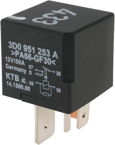 Sing F Ltd 1 قطعة 5 دبابيس ترحيل الترحيل جزء 3D0951253A 12V 50A تبديل ترحيل السيارات متوافق مع فولكس واجن in Kuwait