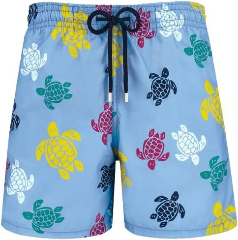 Vilebrequin Men Classic Swear Short in Ronde des Tortues Multicolore in Saudi Arabia