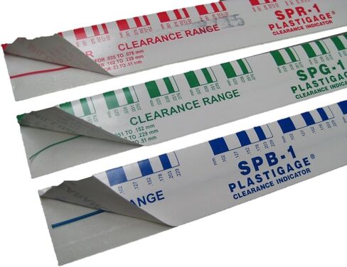 3 Boxes of (12) each Plastigauge/Plastigage Red+Green+Blue 12 per box. Rod+Main Bearing Clearance 12/pack (.001"-.009" Size) in Saudi Arabia