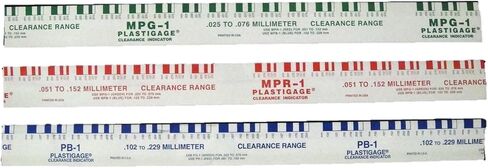 3 Boxes of (12) each Plastigauge/Plastigage Red+Green+Blue 12 per box. Rod+Main Bearing Clearance 12/pack (.001"-.009" Size) in Saudi Arabia