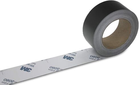 Chrome Delete 3M Black 2080 Vinyl Wrap 2in 4in Film Window Door Trim (4in x 5ft ، Gloss Black) in Kuwait