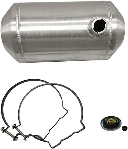 JSD 10 × 18 "Universal Aluminium Spun Fuel/Gas Tank 6 1/4 جالون مع حاجز 1/4" منفذ NPT in Saudi Arabia