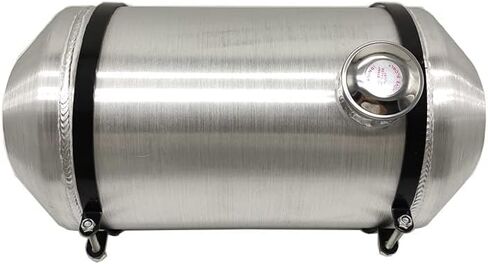 JSD 10 × 18 "Universal Aluminium Spun Fuel/Gas Tank 6 1/4 جالون مع حاجز 1/4" منفذ NPT in Saudi Arabia