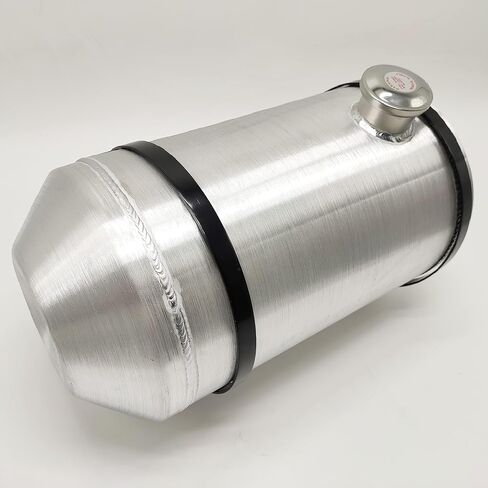 JSD 10 × 18 "Universal Aluminium Spun Fuel/Gas Tank 6 1/4 جالون مع حاجز 1/4" منفذ NPT in Saudi Arabia