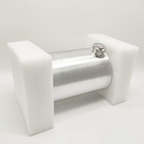 JSD 10 × 18 "Universal Aluminium Spun Fuel/Gas Tank 6 1/4 جالون مع حاجز 1/4" منفذ NPT in Saudi Arabia