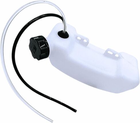 PLASTIC GAS FUEL TANK WHITE 4 HOLE FOR SCOOTER MINI BIKE 33cc 36cc 43cc 49cc Long Gas Tank and lengthen Fuel Lines Petrol Scooter Moped Bike in Saudi Arabia