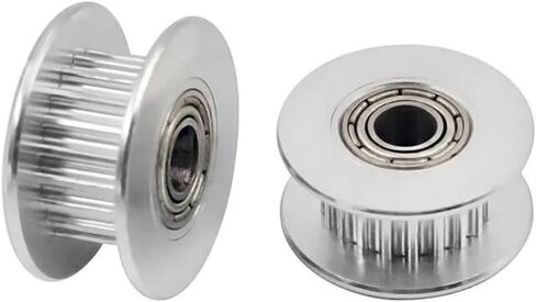 GT2 Idler Timing Pulley 16-Tooth 20-Teeth with 3mm or 5mm Bore with Bearings for 3D Printer Parts Timing Belt 6mm 10mm(20T W6 B5 with T,20PCS) in Kuwait