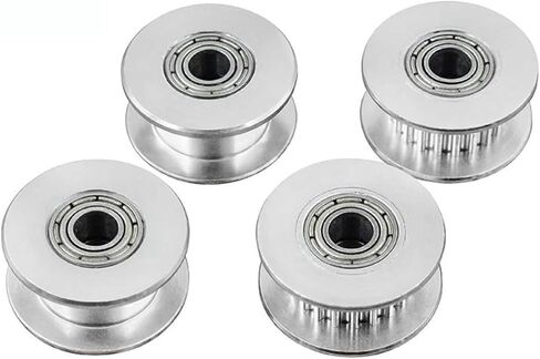 GT2 Idler Timing Pulley 16-Tooth 20-Teeth with 3mm or 5mm Bore with Bearings for 3D Printer Parts Timing Belt 6mm 10mm(20T W6 B5 with T,20PCS) in Kuwait
