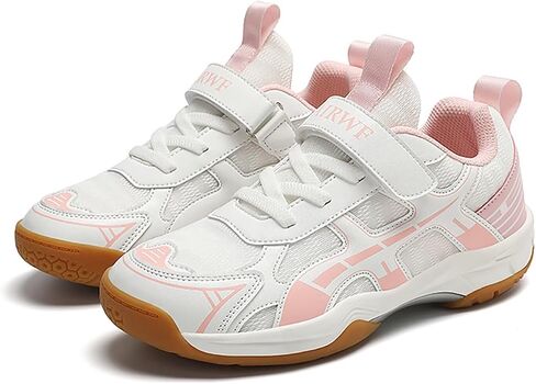 Kids Racket Sneakers - Boys Girls Badminton Shoes Tennis Shoes, Suitable for All Courts Squash Sneakers | Strong Support and Shock Absorption (Little Kids/Big Kids) in Saudi Arabia