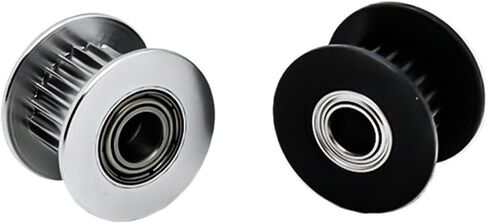 2GT 16/20/25/30/36TEETH PRIMENT PORLEY BORE3/4/5/6MM عرض الحزام 6/10/15MM شد العجلة المتزامنة 3D الطابعة GT2 (20T BORE 5MM (أسود)) in Saudi Arabia