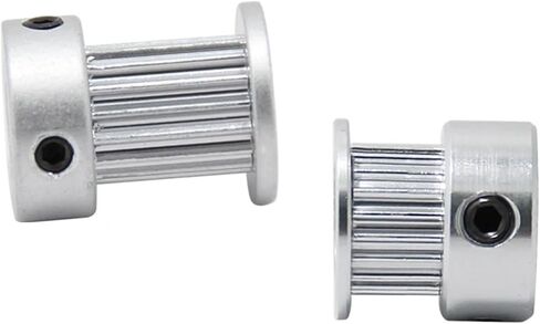 5/10 PCS GT2 PINGING PULLEY 2GT 16 TOUND 20 TEATH ALUMINUM BORE 5MM 8MM GEAR Part للعرض 10 مم طابعات ثلاثية الأبعاد (10 PCS ، 20T W10 B5) in Saudi Arabia