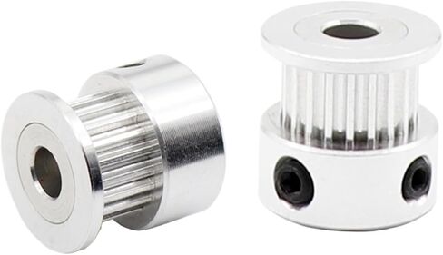 5pcs 3D Printer Parts GT2 بكرة توقيت 16 الأسنان 2GT 20 أسنان التجويف الألومنيوم 5 مم 8 ملم عجلات متزامنة العرض عرض الجزء 6 مم (16T W6 B5) in Saudi Arabia