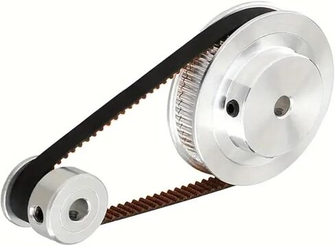 3D Printer Accessories 2GT synchronous Wheel 2GT Pulley 20T 30T 32T 36T 40T 48T 60T 80T Bandwidth 6/10mm Hole 3-20mm(5mm,80 Teeth_Width 10MM) in Saudi Arabia