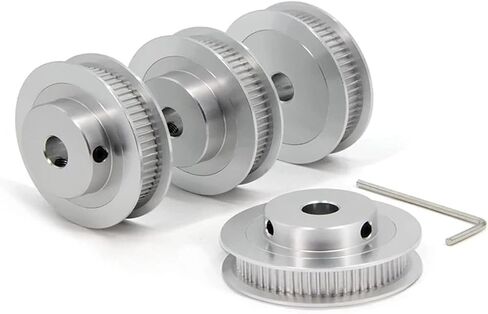 3D Printer Accessories 2GT synchronous Wheel 2GT Pulley 20T 30T 32T 36T 40T 48T 60T 80T Bandwidth 6/10mm Hole 3-20mm(5mm,80 Teeth_Width 10MM) in Saudi Arabia