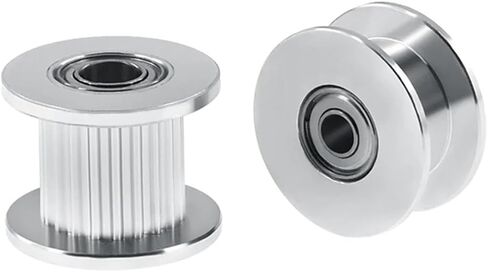 GT2 Idler Timing Pulley 16/20 Bore 3/5mm Aluminium Gear Width 6/10mm for i3 Ender 3 CR10 BLU-3 reprap (20t W6 B3 with t) in Saudi Arabia