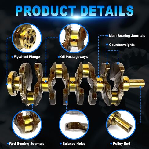 مجموعة إصلاح إعادة بناء المحرك لـ Kia Optima/Sportage/Sorento ، لـ Hyundai Sonata/Tucson 2.4L G4KJ ، تشمل 2.4 عمود مرفقي ، مجموعة حشية الرأس ، قضيب توصيل 23111-2G200 23111-2G230 in Kuwait