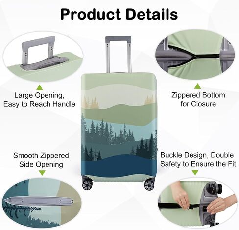 Pink Dino Suitcase Luggage Cover, Thick Suitcase Cover for Carry on Luggage Protector Fits 18-30 Inch Case in Saudi Arabia