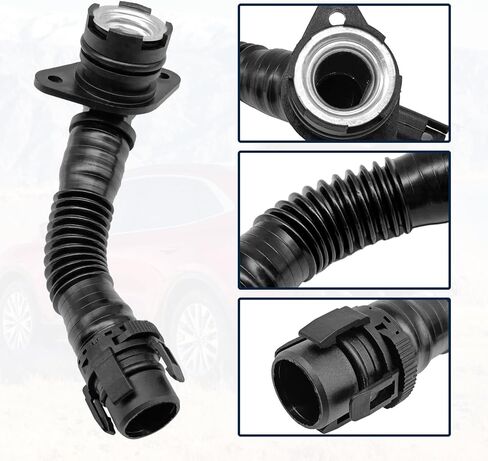 خرطوم تنفيس علبة المرافق 11127584128 - متوافق مع BMW 135i/335i/535i/640i/x1/x3/x4/x5/x6 (2011-2018) in Saudi Arabia