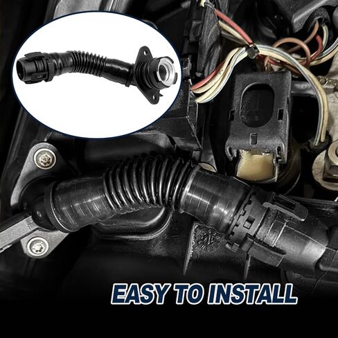 خرطوم تنفيس علبة المرافق 11127584128 - متوافق مع BMW 135i/335i/535i/640i/x1/x3/x4/x5/x6 (2011-2018) in Saudi Arabia