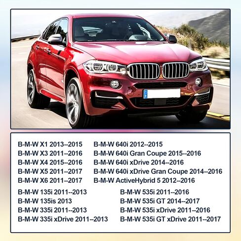 خرطوم تنفيس علبة المرافق 11127584128 - متوافق مع BMW 135i/335i/535i/640i/x1/x3/x4/x5/x6 (2011-2018) in Saudi Arabia