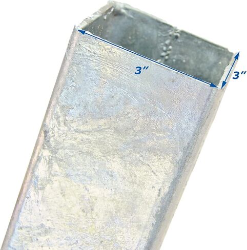 Sturdy Built Boat Trailer Winch Post 3 inch x 3 inch x 34 inch Tall Galvanized in Saudi Arabia