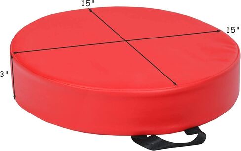 6 Pcs Square Floor Cushions for Kids, 15'' Soft Foam Floor Seating w/Handles, Colored Flexible Seating for Classroom Elementary, Story Time, Kindergarten, Daycare, Preschool & Nursery in Saudi Arabia