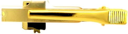 J77G TIE BAR BOOK of GOLD TONE SLOY MORMON لحظة واحدة في الوقت المناسب LDS CTR in Kuwait