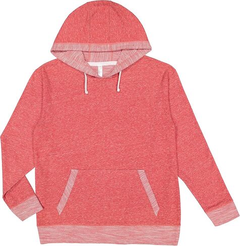 LAT Adult Unisex Harborside Mélange French Terry Hoodie (6779) in Kuwait