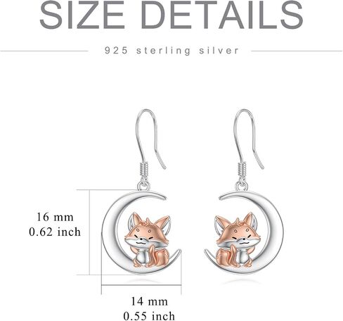 Otter Earrings 925 Sterling Silver Sea Otter Stud Jewelry for Women Gifts in Saudi Arabia