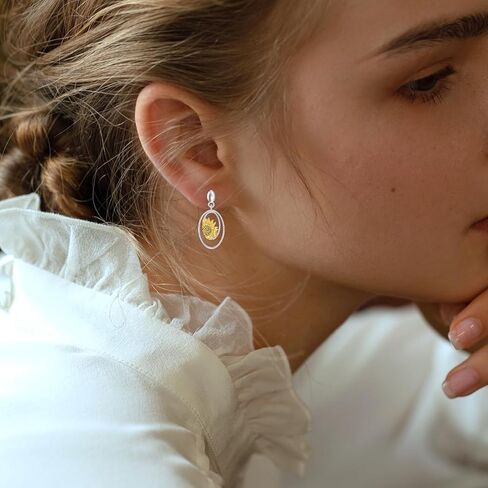 Otter Earrings 925 Sterling Silver Sea Otter Stud Jewelry for Women Gifts in Kuwait