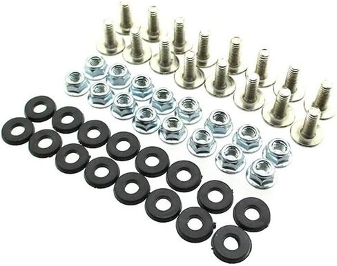 16pcs M6 X 16 Plastic Fender Bolt Washer Nut Screw Kit for 50cc 70cc 90cc 110cc 125cc ATV Quad 4 Wheeler Parts in Saudi Arabia