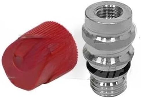 2576 R134A Air Conditioning 90 degrees 3/8 High Side Adapter Retrofits Fits R12 to w/free cap in Saudi Arabia