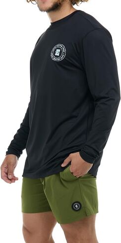 eidon الشباب Zenith Zenith Long Serev Lourd Fit Rashguard مع UPF 50 in Kuwait