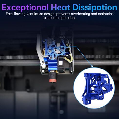 BIGTREETECH Panda Jet Print Head Cooling Fan Duct Compatible with Bambu-Lab P1S/P1P/X1C/X1E 3D Printer Original Hot End & Panda Flow/Revo [Magnetic Installation] in Kuwait