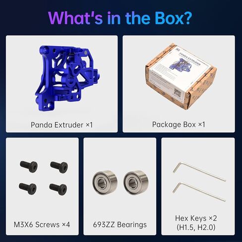 BIGTREETECH Panda Jet Print Head Cooling Fan Duct Compatible with Bambu-Lab P1S/P1P/X1C/X1E 3D Printer Original Hot End & Panda Flow/Revo [Magnetic Installation] in Kuwait