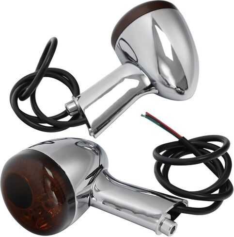 TCT-Motorparts chrome خلفي الإشارات LED LED ملاءمة لهارلي سبورتستر 883 1200 1992-22 21 in Kuwait