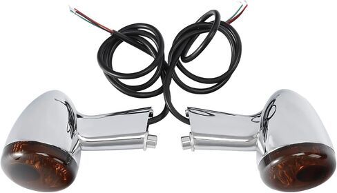 TCT-Motorparts chrome خلفي الإشارات LED LED ملاءمة لهارلي سبورتستر 883 1200 1992-22 21 in Kuwait