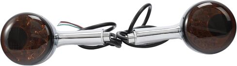 TCT-Motorparts chrome خلفي الإشارات LED LED ملاءمة لهارلي سبورتستر 883 1200 1992-22 21 in Kuwait