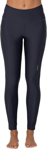 Terry Soleil UPF 50+ دراجة ضيقة - نساء 27.5 بوصة inseam ركوب الدراجات الرياضية الضيقة - حماية شمس التغطية الكاملة in Kuwait