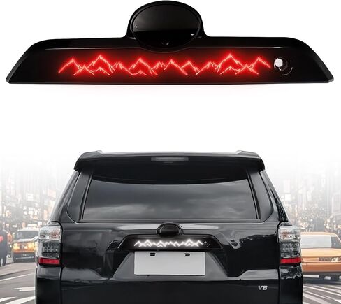 LED LED Trunk Tail Lights لـ Toyota 4runner 2010-2023 مجموعة مصباح الإضاءة لفرامل التوقف الخلفي ، تشغيلها (نوع زر ثقب الدائرة) in Kuwait