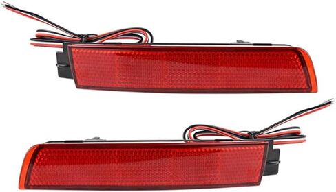 Car Rear Bumper Tail Brake Light Reflector Light Red Lens For Nissan Juke/Murano/For Infiniti FX35 FX37 FX50 in Saudi Arabia