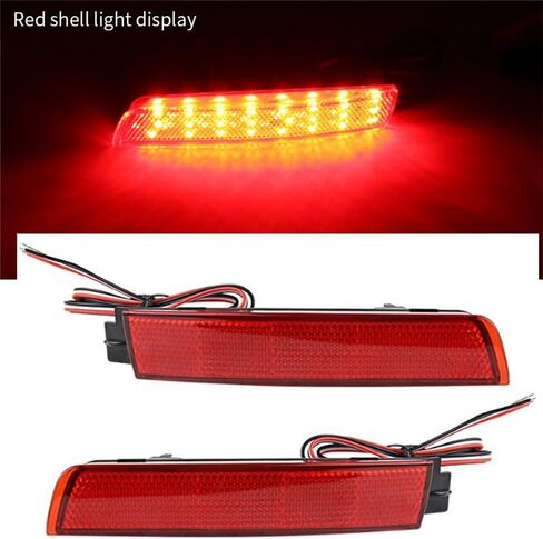 Car Rear Bumper Tail Brake Light Reflector Light Red Lens For Nissan Juke/Murano/For Infiniti FX35 FX37 FX50 in Saudi Arabia