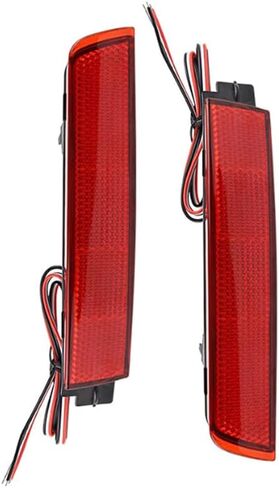 Car Rear Bumper Tail Brake Light Reflector Light Red Lens For Nissan Juke/Murano/For Infiniti FX35 FX37 FX50 in Saudi Arabia